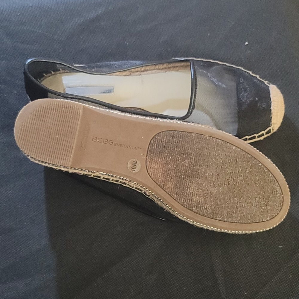Black Mesh Bcbgeneration Espadrilles - image 2